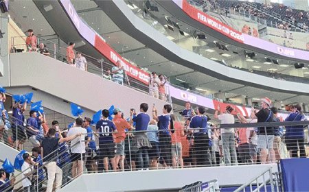 Reporter's Notebook: A Lone Star Samurai Blue experiencing a World Cup match in Dallas
