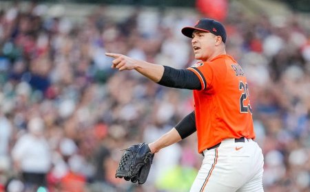 Tarik Skubal gets into shouting match with rival's dugout after strikeout, held back by teammate