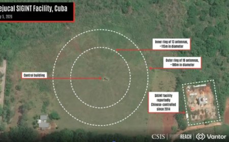 China’s Caribbean Listening Post? Satellite Imagery Shows Cuba Spy Base Completed