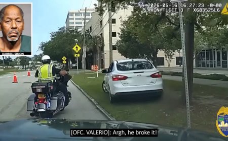 WILD VIDEO: Jacksonville Police Use PIT Maneuver on Drunk Driver Plowing Through Triathlon Course
