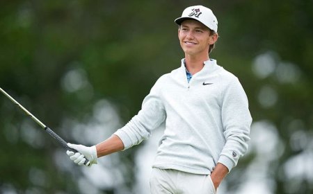 Teenage golfer Miles Russell delivers his dad an all-time Father's Day experience during US Open final round