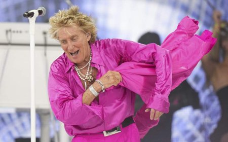 Rod Stewart uses oxygen tank on stage, says he nearly fainted