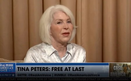Watch: Freed Political Prisoner Tina Peters Says Supporters Kept Her Going After Being Jailed By Deep State