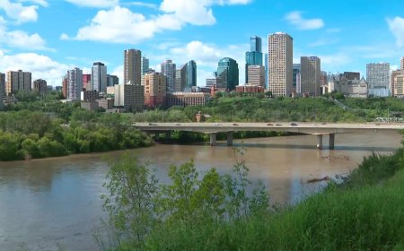 Mayor Knack urging Edmonton to conserve water amid heavy rainfall, wet forecast