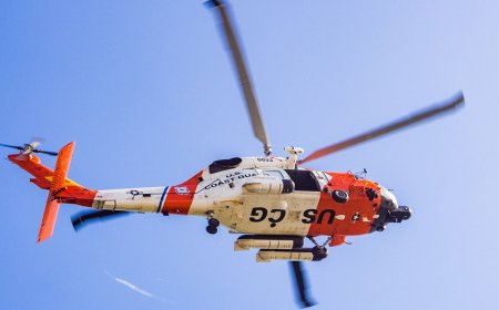 Coast Guard helicopter crashes during Alaska training mission, injuring four crew members