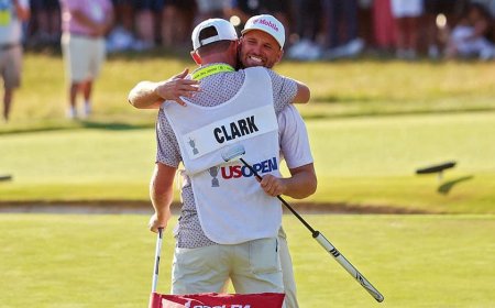 Wyndham Clark pens emotional message after winning second US Open in hostile territory