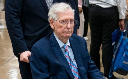 Mitch McConnell will not vote in the Senate this week as recovery from hospitalization continues