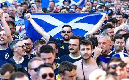 Scotland's Tartan Army continues World Cup march through America, turning Miami into Edinburgh South