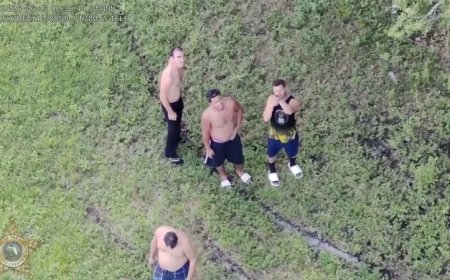 Florida Man Arrested, Charged After Firing BB Gun at Drone Flying Overhead