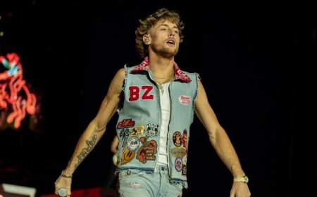 Country star Bailey Zimmerman burned bandmates and shoved guitarist before trashing hotel room, affidavit says