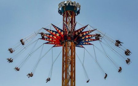 Georgia Six Flags riders temporarily left dangling high in the air due to 'technical delay'