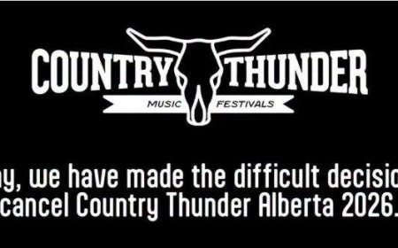 Country Thunder cancels Calgary concert, blames noise bylaw and construction