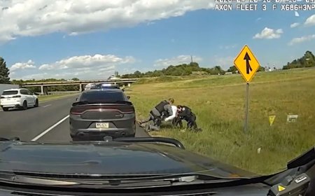 Crazy Footage: Officers Take Out Suspect Who Shot Deputy On Side Of Road
