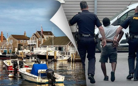 Seafood worker charged in stabbing near Nantucket ferry docks says video backs self-defense in wealthy enclave