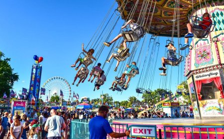 Great American State Fair opens in DC with flyovers, Ferris wheel for America 250