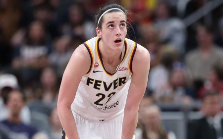 Caitlin Clark exits early with back issue as Fever fall to Mercury