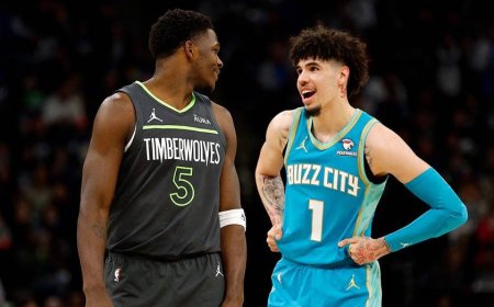 LaMelo Ball traded to Timberwolves to team up with fellow top pick Anthony Edwards in blockbuster deal: report