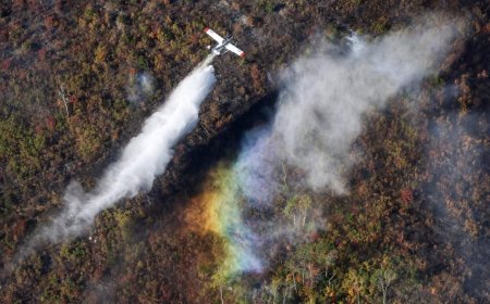 Plane fighting wildfire crashes in N.W.T., 3 people on board