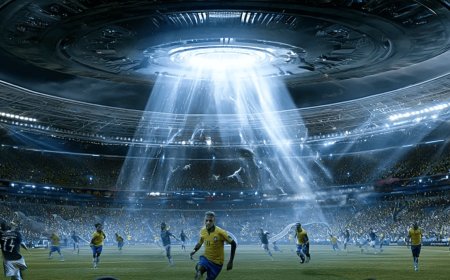 World Cup Public Alien Abduction? Tall Whites in Red Robes? We Are In Crazy Times