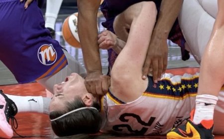 Watch: WNBA Player Brutally Punches Superstar Caitlin Clark In Throat, League Issues One-Game Suspension
