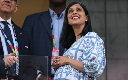 Second lady Usha Vance joins celebrity-filled crowd for Team USA's group-stage finale in LA