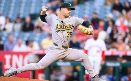 Athletics and Angels set up a pitching duel as JT Ginn and Walbert Urena face off for the third time