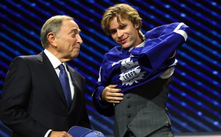 Toronto Maple Leafs select Penn State star Gavin McKenna first overall in 2026 NHL Draft