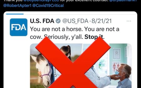 BREAKING BOMBSHELL: FDA Loses Its War On Ivermectin & Agrees To Remove ALL Social Media Posts & Consumer Directives Regarding Ivermectin & COVID, Including Its Most Popular Tweet Ever