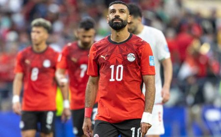 Egypt Manager Hossam Hassan Addresses Concerns Over Mohamed Salah's Left Knee Injury