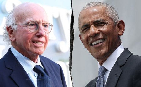 Larry David bristled at some of Barack Obama's creative notes on new comedy collaboration, director says