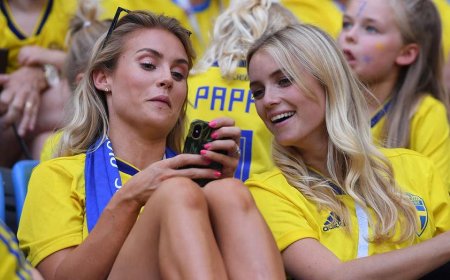 Swedish World Cup defender's wife hopped on a mechanical bull, Eleonora Incardona checks in & hotdog cookies?