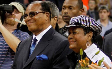 Wife of Louis Farrakhan dead at 90