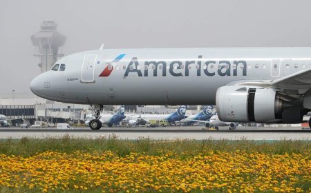 American Airlines flight aborts takeoff after near-miss with private jet