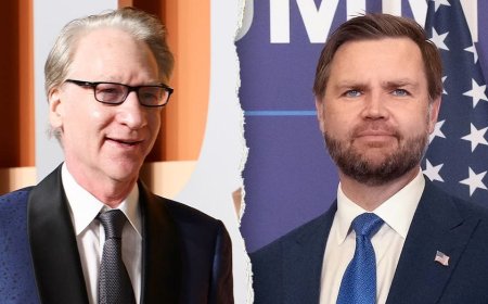 WATCH: Bill Maher says Vance interview critics wouldn’t be happy unless he ‘punched him in the nose’
