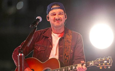 Country star Morgan Wallen showcases Christian faith with Bible verse on cast during concert