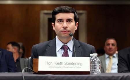 Trump taps acting Labor Secretary Keith Sonderling for permanent role pending Senate confirmation