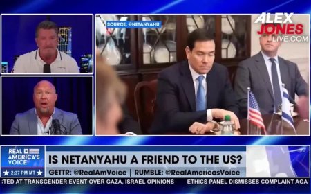Alex Jones Discusses Israel’s Control Of The US Military & The Iran War With Eric Bolling 