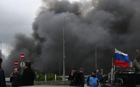 Ukraine drone strikes hit major Russian satellite centre near Moscow
