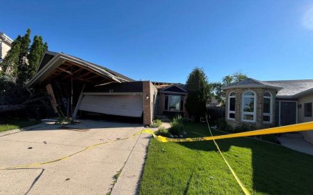 Manitoba storm damages properties, leaves thousands without power
