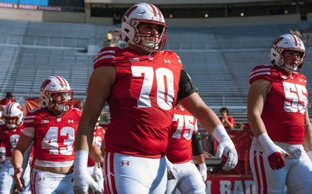 Wisconsin Badgers just added the perfect jersey sponsorship if there is such a thing