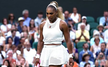 Serena Williams drops Wimbledon comeback match to 20-year-old Maya Joint after four-year absence