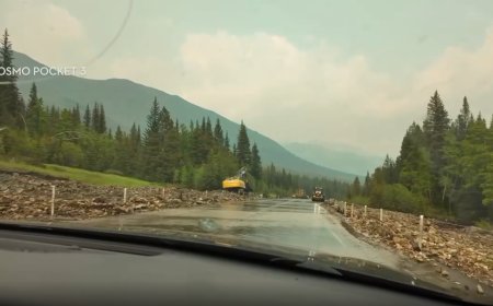 Cleanup work underway in Kananaskis following heavy rainfall, flooding