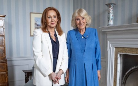 Royal Family faces backlash from critics after Queen Camilla hosts J.K. Rowling