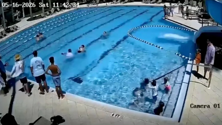 WATCH: ICE Officer Saves Drowning Child at Florida Pool