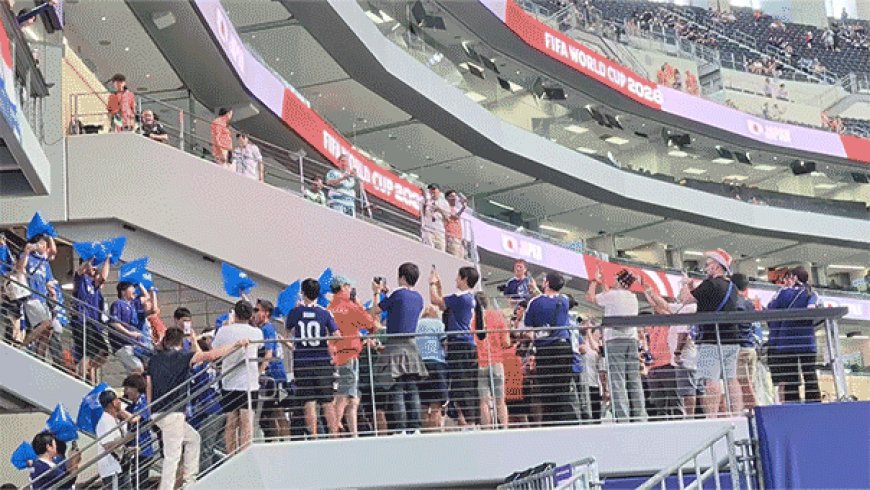 Reporter's Notebook: A Lone Star Samurai Blue experiencing a World Cup match in Dallas