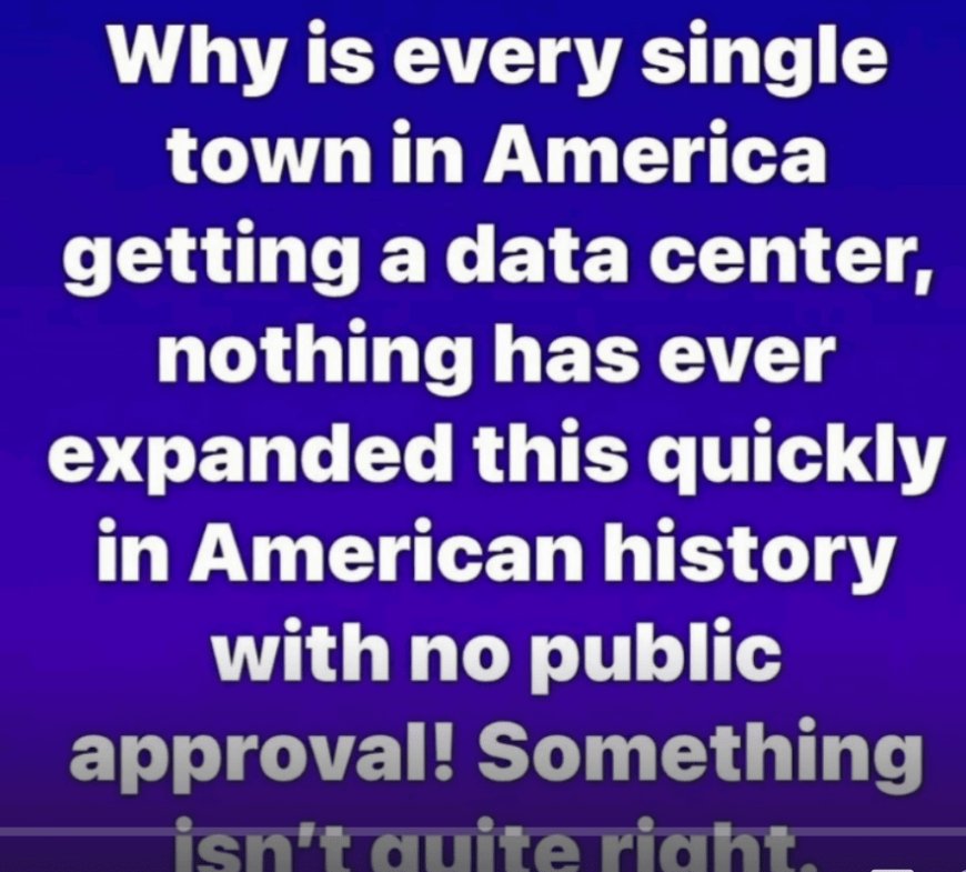 WHY THE SUDDEN PUSH FOR DATA CENTERES EVERYWHERE??? ~ HERE IS WHAT THEY ARENT TELLING YOU!