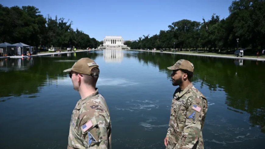 National Guard Stationed at Lincoln Reflecting Pool After Multiple Sabotage Attempts