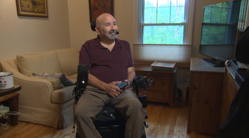 Montreal man with ALS shares story as awareness month highlights progress, hope