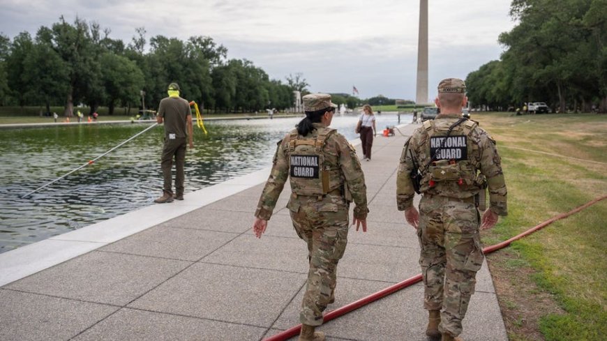 Former Olympian among those charged with vandalizing Reflecting Pool; Trump says basin must be drained: report