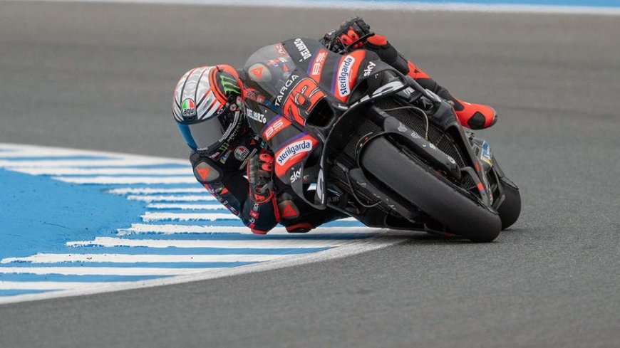 MotoGP championship leader hit with a one-race ban after slapping a track worker in the face following crash
